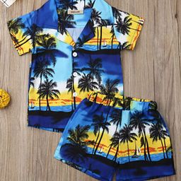 INCLUD Boys Printed Shirt with Shorts-image-25