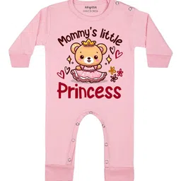 Arvesa Mommy Little Princess Printed Bodysuit-31