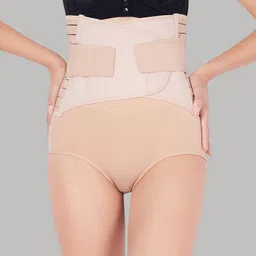 PLUMBURY Post Pregnancy Recovery Waist Trimmer Tummy Control Shapewear Belt-image-82