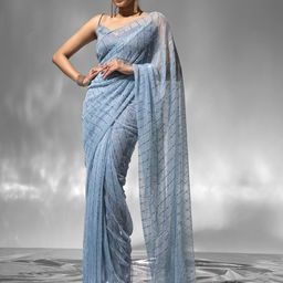 Mitera Embellished Sequinned Ready to Wear Saree-picture-40