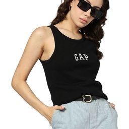 GAP Brand Logo Embroidered Fitted Top-picture-2