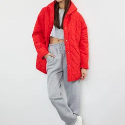 Trendyol Longline Quilted Jacket-image-44