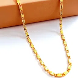 Nawab Collection Unisex Gold Necklace and Chains-image-98