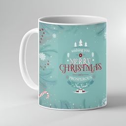Keviv White & Blue Text or Slogans Printed Ceramic Glossy Mugs Set of Cups and Mugs-image-74