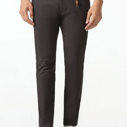 Blackberrys Men Slim Fit Low-Rise Regular Trousers-image-65