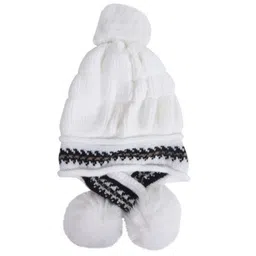 TIPY TIPY TAP Unisex Kids Embroidered Woollen Beanie-image-71