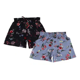BAESD Girls Floral Printed Shorts-11