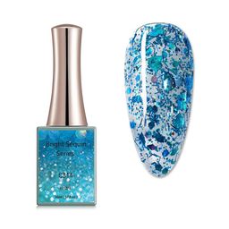 BELLE GAGA Bright Sequin Series UV LED Gel Nail Polish - 16 ml - Shade - C314-45