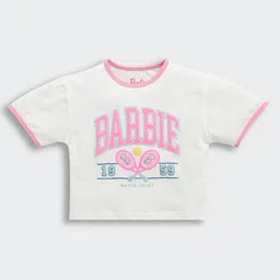 Tiny Girl Print Cotton Crop Top-image-58