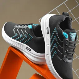 BIRDE Men Colourblocked Sneakers-image-5