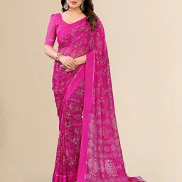Moda Rapido Floral Printed Saree-48