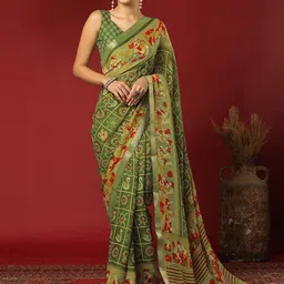 KALINI Bandhani Pure Georgette Bandhani Saree-picture-37