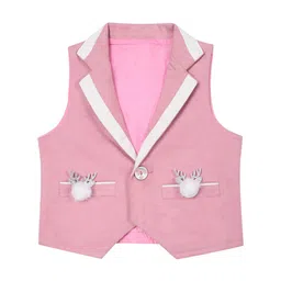 HOUSE OF VEDAS Infants Woven Waistcoat-image-43