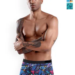 DISPENSER Pack Of 3 Printed Breathability Trunks C4-C15-C16-M-54