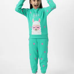 Nauti Nati Girls Printed Sweatshirt With Joggers-image-23
