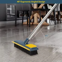 Bathrooms, Patios, Garages, Walls and Tiles brush with stiff bristle head Plastic Wet and Dry Brush-image-32
