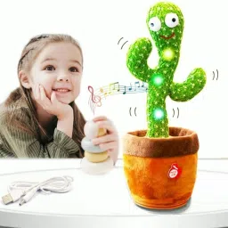 Dancing Talking Cactus Plush Toy for Baby Mimicking, Singing, Repeating-image-65