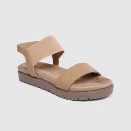 Inc 5 Women Chevron Textured Flatform Sandals-23
