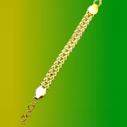 Dynamic Retail Global Men Gold-Plated Link Bracelet-image-71