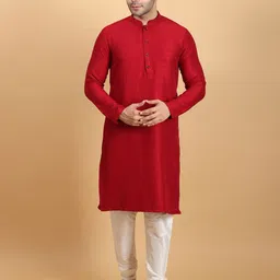 Ethluxis Men Regular Kurta with Pyjamas-image-67