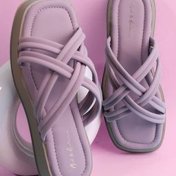 Mast & Harbour Platform Sandals-46