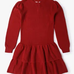 GAP Girls Relaxed-Fit Drop Waist Layered Sweater Dress-42