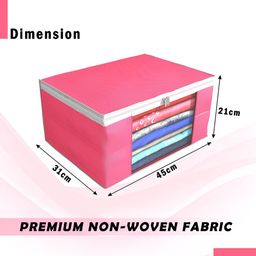 Aura Pink Set of 4 Regular Multi-Utility Organisers image 4