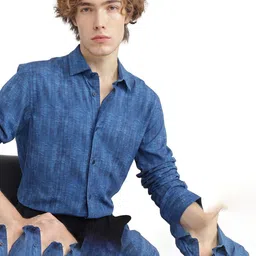 RARE RABBIT Men Comfort Abstract Printed Casual Shirt-image-17