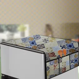 The Furnishing Tree Yellow Plastic Refrigerator Cover-picture-46