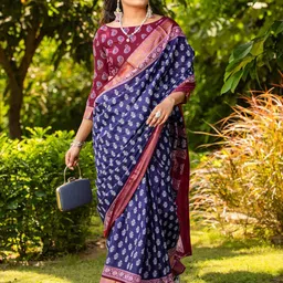 KALINI Ethnic Motifs Zari Bagh Saree-picture-37