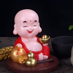 Aura Pink Buddha Idol Showpiece-image-50