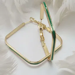 Maansh Contemporary Hoop Earrings-image-90