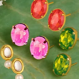 Anouk Women Fuchsia Earrings-picture-22