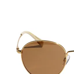 Vintage Unisex Aviator Sunglasses with Polarised and UV Protected Lens Instance Col 206 image 2