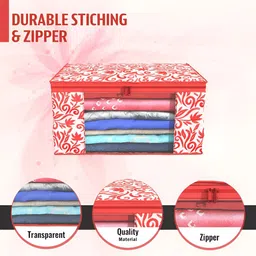 Aura Red Set of 6 Regular Multi-Utility Organisers image 3