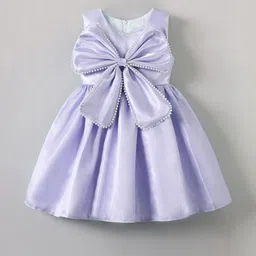 THOILLLING Embellished Satin Fit & Flare Dress-picture-8