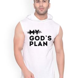 FABSTIEVE Printed Cotton Hooded Neck Gym-Vest Gym_Vest White_Print-225_gym_vest White M-image-51