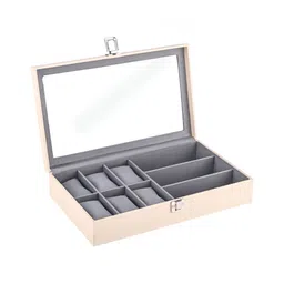 RUBOXA Cream-Coloured Multi-Utility Organisers image 4
