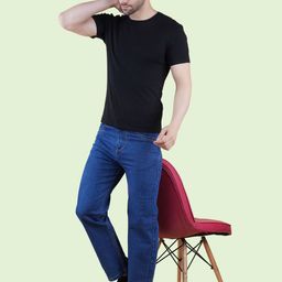 COMFITS Men Classic Low Distress Stretchable Jeans-picture-48