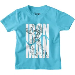 BonOrganik Boys Typography Printed Applique T-shirt-43