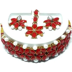 Anouk Women Red Jewellery Set-74