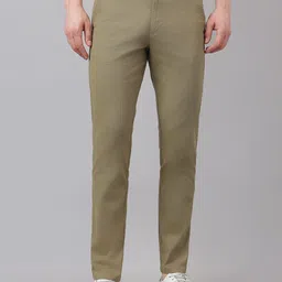 Richlook Men Textured Smart Trousers-image-21