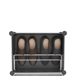 Sasimo Grey Set of 1 Water Resistant Shoes Organiser Organisers-18