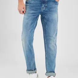 SPYKAR Men Regular Fit Light Fade Stretchable Jeans-image-41