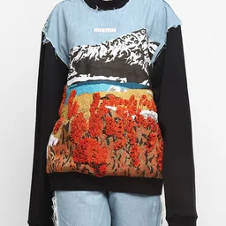 HUEMN Handcrafted Gold Fields Sweatshirt-image-32