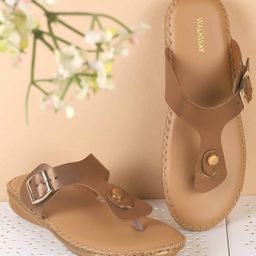 WALKWAY by Metro Women T-Strap Flats with Buckles-99