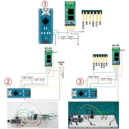 HC-05 Bluetooth Module with with TTL Output (Pack of 20) image 3