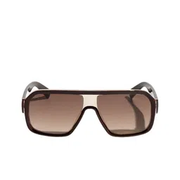 Vintage Unisex Rectangle Sunglasses with UV Protected Lens-23