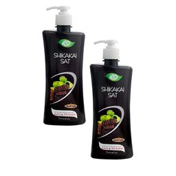MEGHDOOT Set Of 2 Ayurvedic Shikakai Shampoo With Amla Extract 500ml Each-7