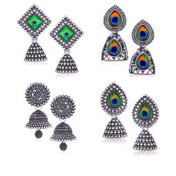 Sangria Silver-Plated Alloy Earrings-87